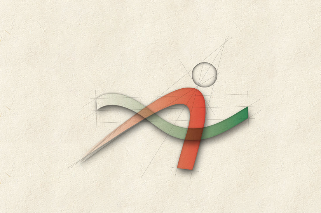 Logo Night-Light-Run Skizze 7