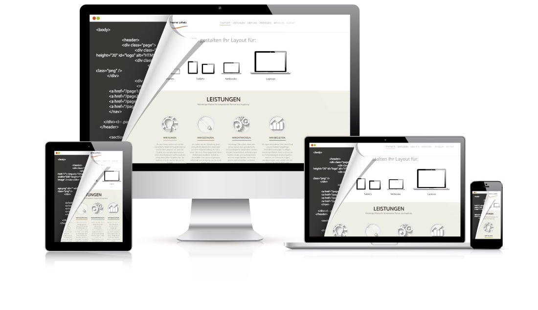 Responsive Webdesign für alle Medien